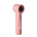 Mini-Handventilator Rosa mit markiertem Druckbereich für Ihr Logo