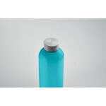 Trinkflasche RPET 1000ml Blau, Detailaufnahme des Materials