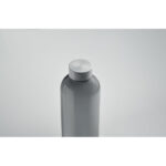Trinkflasche RPET 1000ml Grau, Detailaufnahme des Materials