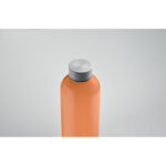 Trinkflasche RPET 1000ml Orange, Detailaufnahme des Materials
