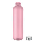 Trinkflasche RPET 1000ml Rosa, Rückansicht