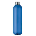 Trinkflasche RPET 1000ml Blau als Werbeartikel mit Logodruck