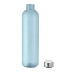 Trinkflasche RPET 1000ml Blau, Rückansicht