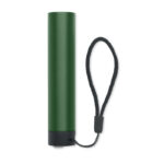Wiederaufladbare Taschenlampe Gruen, Rückansicht