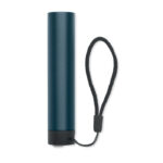 Wiederaufladbare Taschenlampe Blau, Rückansicht