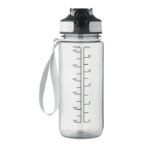 Sport-Trinkflasche 700ml Weiß, Detailaufnahme des Materials