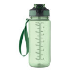 Sport-Trinkflasche 700ml Gruen, Detailaufnahme des Materials