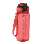 Sport-Trinkflasche 700ml Rot als Werbeartikel mit Logodruck