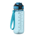 Sport-Trinkflasche 700ml Blau als Werbeartikel mit Logodruck