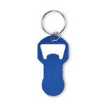 Schlüsselring mit Kapselheber Blau, Rückansicht