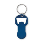 Schlüsselring mit Kapselheber Blau, Rückansicht