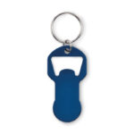 Schlüsselring mit Kapselheber Blau, Seitenansicht