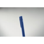 Druckkugelschreiber recy. Alu Blau, Detailaufnahme des Materials