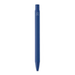 Druckkugelschreiber recy. Alu Blau von oben