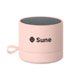 5.1 Wireless Lautsprecher Rosa mit markiertem Druckbereich für Ihr Logo