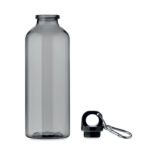 Trinkflasche RPET 500ml Grau, Rückansicht