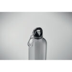 Trinkflasche RPET 500ml Grau, Detailaufnahme des Materials