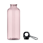 Trinkflasche RPET 500ml Rosa, Rückansicht