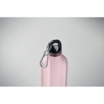 Trinkflasche RPET 500ml Rosa, Detailaufnahme des Materials