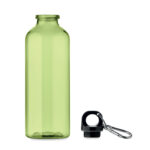 Trinkflasche RPET 500ml Gruen, Rückansicht