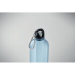 Trinkflasche RPET 500ml Blau, Detailaufnahme des Materials