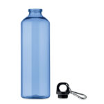 Trinkflasche RPET 750ml Blau, Rückansicht