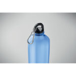 Trinkflasche RPET 750ml Blau, Detailaufnahme des Materials
