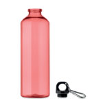 Trinkflasche RPET 750ml Rot, Rückansicht