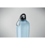 Trinkflasche RPET 750ml Blau, Detailaufnahme des Materials
