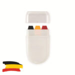 Fan Schminkstift Schwarz, Rückansicht