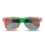Regenbogen Sonnenbrille UV400, Rückansicht