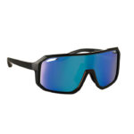 Sport-Sonnenbrille UV400 Blau als Werbeartikel mit Logodruck