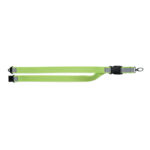 Reflektierendes RPET-Lanyard – Detailaufnahme