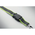Reflektierendes RPET-Lanyard – Nahaufnahme