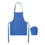 Küchen-Set für Kinder Blau als Werbeartikel mit Logodruck