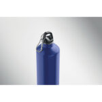 Einwandige Trinkflasche 1000ml Blau, Detailaufnahme des Materials