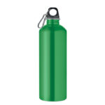 Einwandige Trinkflasche 1000ml Gruen, Rückansicht