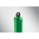Einwandige Trinkflasche 1000ml Gruen, Detailaufnahme des Materials