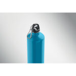 Einwandige Trinkflasche 1000ml Blau, Detailaufnahme des Materials