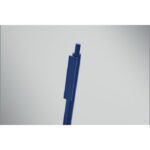 Druckkugelschreiber recy. ABS Blau, Detailaufnahme des Materials