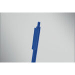 Druckkugelschreiber recy. ABS Blau, Detailaufnahme des Materials
