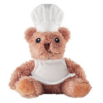 Teddybär Koch als Werbeartikel mit Logodruck