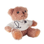 Teddybär Arzt, Rückansicht