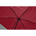 Windproof Regenschirm 19" Rot, Detailaufnahme des Materials