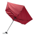 Windproof Regenschirm 19" Rot von oben