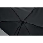 Windproof Regenschirm 19" Schwarz, Detailaufnahme des Materials