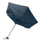 Windproof Regenschirm 19" Blau von oben