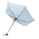 Windproof Regenschirm 19" Blau von oben