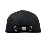 Newsboy-Kappe 235 g/m² Schwarz, Seitenansicht