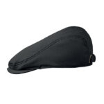 Newsboy-Kappe 235 g/m² Schwarz von oben